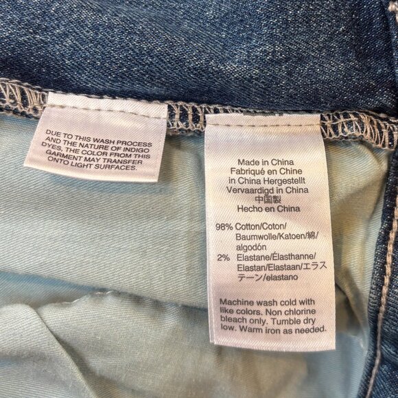 J. Crew Wide Leg Trouser Jean - Women's Size 31 - Medium Blue Wash - Like New - Picture 6 of 6